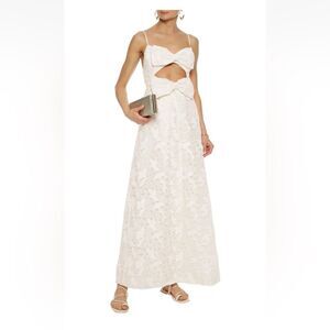 NWOT zimmermann bow lace gown